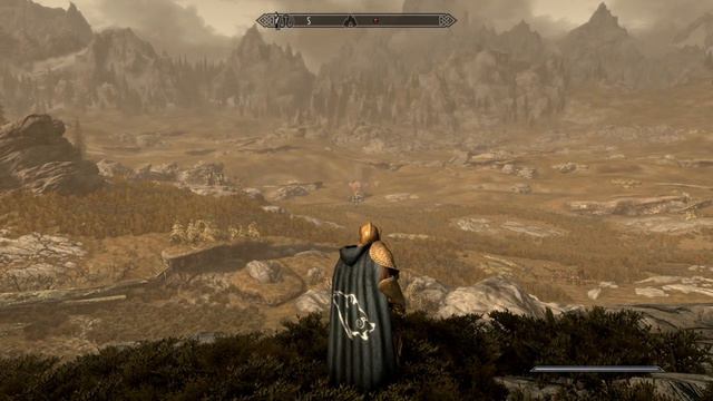 Playing Skyrim With Thor's Hammer Mjolnir смотреть онлайн