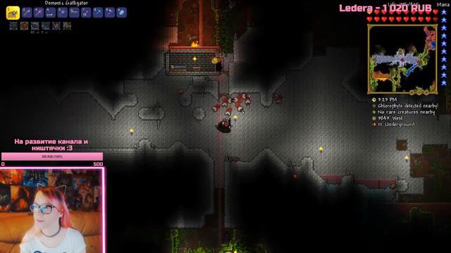 Прохождение Terraria Expert ♡ Призыватель [#10] ВСЕ ТРИ МЕХАНИЧЕСКИХ БОССА 1.12.17