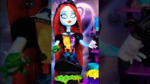 Салли отравила ученого?  ☠️ Обувь #monsterhigh Skullector Sally The Nightnare before Christmas