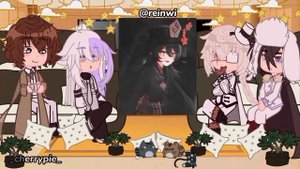 °Реакция смерти небожителей и Дазая Осаму на девушек из геншина~Gacha club~[1/2]