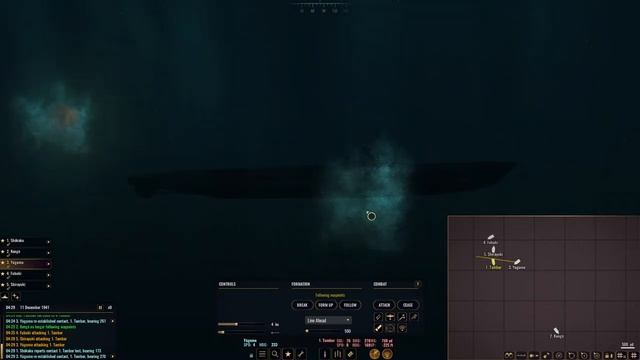 War on the Sea. The Rising Sun. Часть I "Солнце восходит, Кругом гудят самолёты, Где наш радар?"