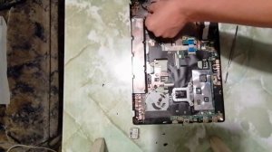 Замена поддона на ноутбуке lenovo g580