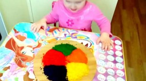 Развивающее видео ОПЫТЫ ДЛЯ ДЕТЕЙ Как сделать ЦВЕТНОЙ РИС  experiments for kids  КРАСИМ РИС