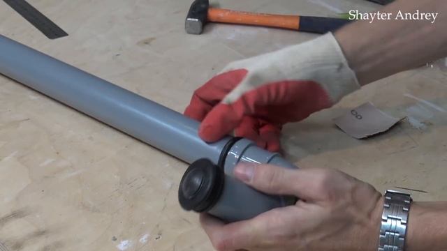 Недорогой насос из канализационных труб! смотреть онлайн