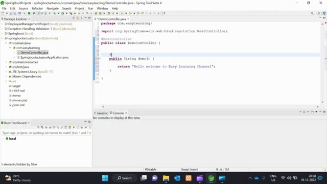Spring Boot Actuator // simple project in spring boot actuator // Easy Learning Channel смотреть онлайн