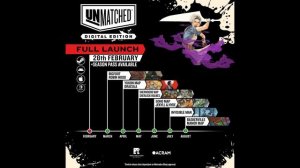 Unmatched Digital Edition Release Date!