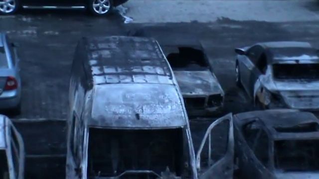 Горят машины, Калининград, Сельма. 18.02.2015 г. - 9 смотреть онлайн
