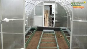 ЗИМНЯЯ ТЕПЛИЦА ДЛЯ КРУГЛОГОДИЧНОГО ВЫРАЩИВАНИЯ ОВОЩЕЙ. СБОРКА ТЕПЛИЦЫ ЗИМНЕЙ.