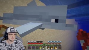 МАЙНКРАФТ ► Я Превратил ОКЕАН в ПУСТЫНЮ в MineCraft Хардкоре ! ( Некич, NEKICH ) | Реакция