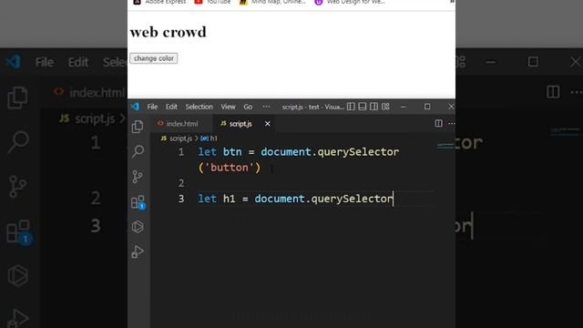 Change items color using JavaScript 2022