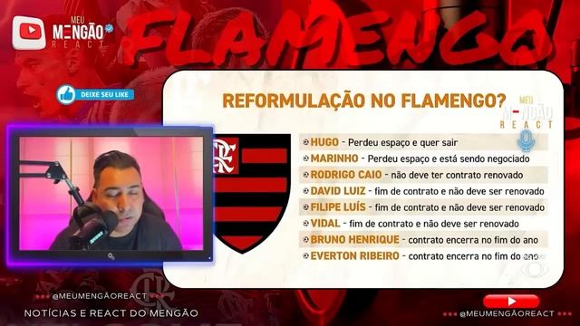 REVIRAVOLTA NO FLAMENGO ! BARCA NO FLAMENGO ! MARINHO VENDIDO PARA O FORTALEZA! NOTICIAS DO FLAMENG смотреть онлайн