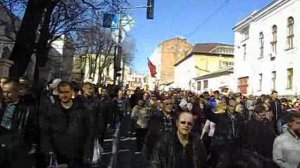 За Россиию! Митинг в Харькове 23 марта 2014г.