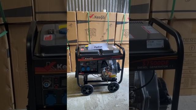 Дизельный генератор 5 кВт. Kezga Diesel Generator.