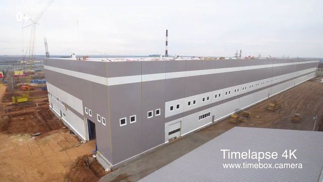 Таймлапс строительства. Timelapse (таймлепс) здания. Тайм-лапс камера | Timebox.camera 0+