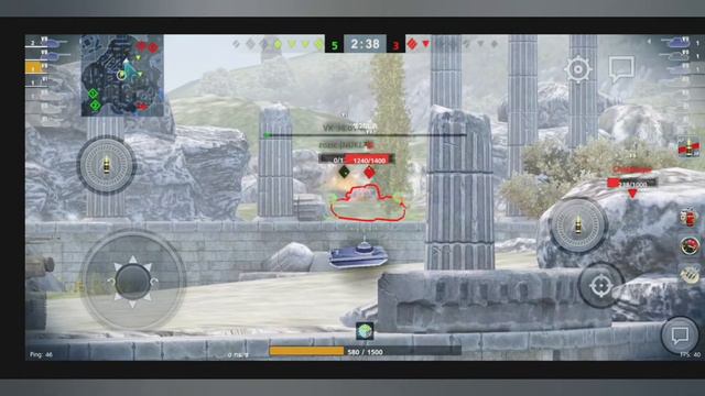 World of Tanks Blitz(game play Tiger 1 ) смотреть онлайн