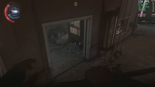 Dishonored 2 Max Settings Ultrawide 3440x1440 | RX 7900 XTX | R7 5800X