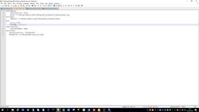04. MongoDB - Replica Set Folders and Configs смотреть онлайн