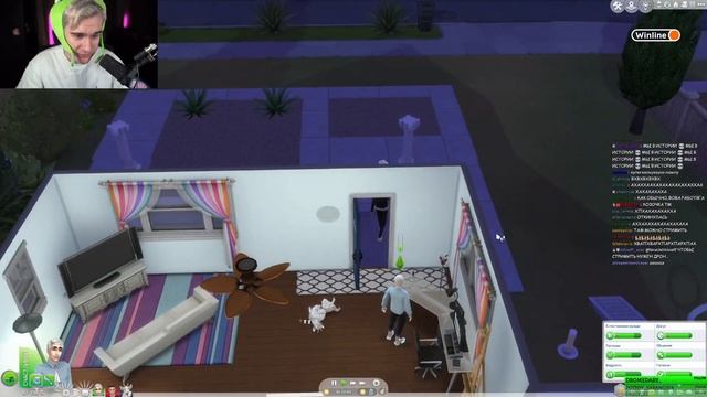 БРАТИШКИН И ХЕСУС ИГРАЮТ В SIMS 4 | ЗАПИСЬ СТРИМА смотреть онлайн