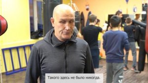 В тенькинской спортивной школе появился новый ринг от компании «Павлик»