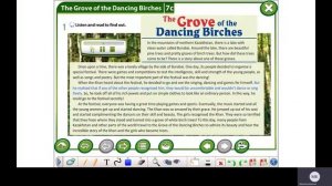 Excel 6 M 7 ex  1 p  82 The Grove of the Dancing Birches Listen and read