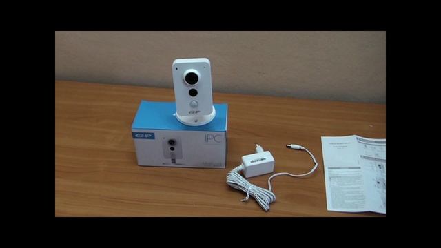 Wi-Fi - IP видеокамера Dahua EZ-IPC-C1B20P-W с двухсторонней аудио связью. Встроенный ИК-датчик.