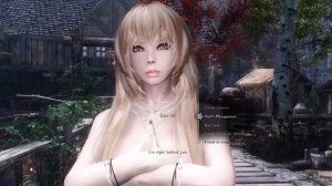 Skyrim: Cute Elf Follower 1.00