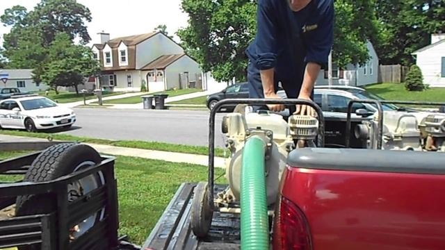 HONDA WT30 Trash Pump смотреть онлайн