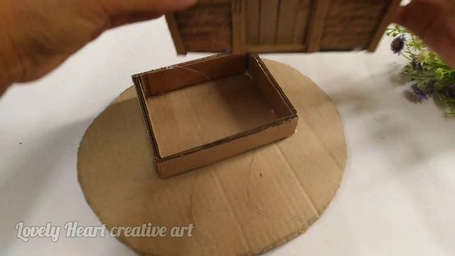 DIY Fairy House Using Cardboard And Best Out of Waste Materials /No Polymer Clay смотреть онлайн
