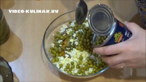 Салат Столичный с говядиной