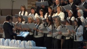 Верую во Единого Бога - пение 1-го хора