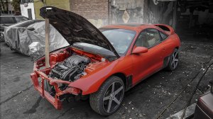 V6 TWIN TURBO продолжаем свап в MITSUBISHI ECLIPSE