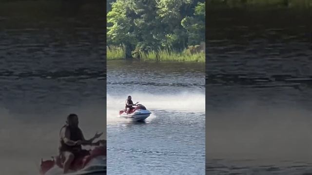 Jet Pass! #boating #intracoastalwaterway #myrtlebeach #southcarolina #jetski #waverunner #seadoo