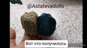 как сшить кепку для игрушки
