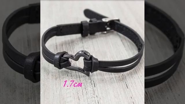 Lubi. Элегантные кожаные и родированные браслеты с циркониевой керамикой смотреть онлайн