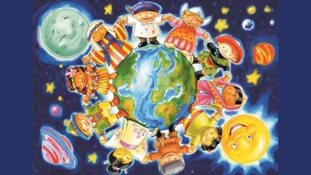 Стихи для детей. Разноцветная планета смотреть онлайн