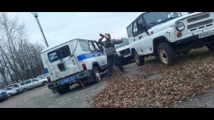 Нашли кладбище списанных полицейских машин