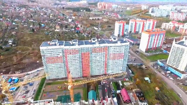 14 октября 2017 г. Жк Серебряный ход строительства; Новостройки Красноярска Ярдом смотреть онлайн