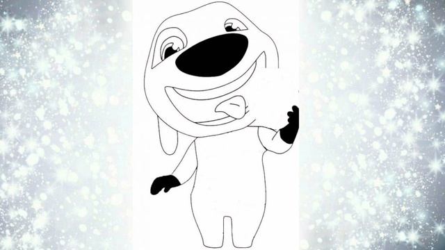 Как нарисовать Хэнка #mytalkingtom #mytalkingtom2 #хэнк #рисунок#рисуеммультфильмы