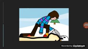 Фриск против Папайруса | Undertale анимация