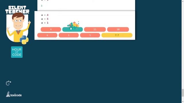 Silent Teacher Python Hour of Code - Discover Python with Silent Teacher - Coding Game for Beginner