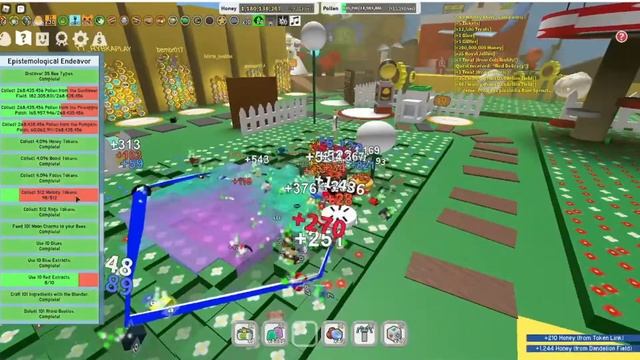 Выполнил последний квест Онетт в bee sewarm simulator roblox / РЫБКА PLAY смотреть онлайн