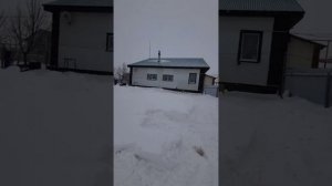 Снегоуборщк Patriot 750 pro почти мокрый снег ?️ноль, Результат на желоб лучше,?️❄️?️