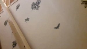 Украшаем стены дома,красивый декупаж стен.