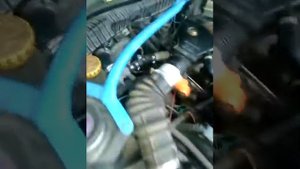 Авто работает на парах бензина