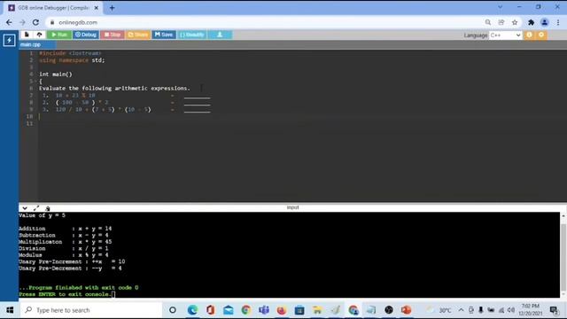 C++ Tutorial #4 | Assignment and Arithmetic Operators | Filipino Tagalog | C++ Programming Tutorial