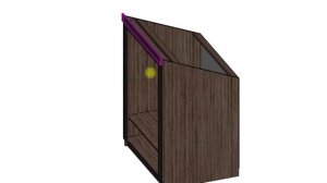 Шкаф на мансарду со скошенным потолком