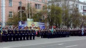 Военный парад в Комсомольске-на-Амуре  2019 г