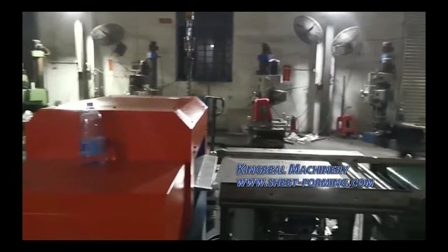 KINGREALФормовочная машина потолочной плитки Процесс формования аустического потолка смотреть онлайн