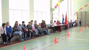 «Веселые старты Мама, папа, я -- спортивная семья» в Совхозе им  Ленина