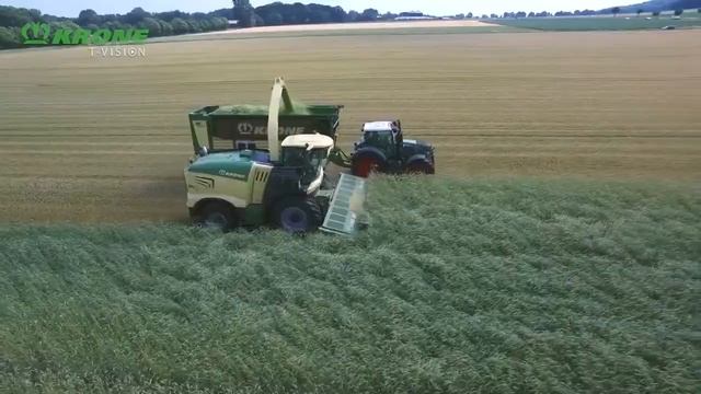 KRONE BiG X 680 ·780 · 880 · 1180 – Самоходный полевой измельчитель смотреть онлайн